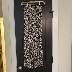 Trendy Leopard Print Palazzo Pants